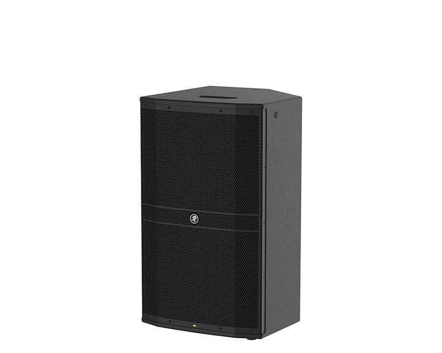 Mackie DRM 215, 1-vejs, 1.0 kanaler, Ledningsført, 1220 W, 43 - 20000 Hz, Sort
