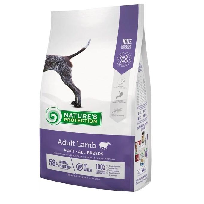 Hundefoder tørfoder – NATURE'S PROTECTION Adult Lamb 12 kg