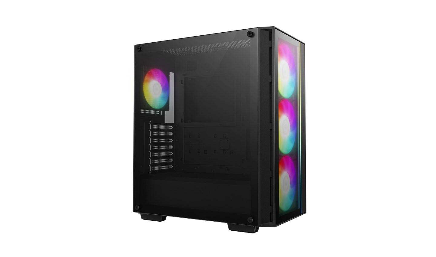 PC kabinet DeepCool MATREXX55 V4 C Midi Tower - sort billede