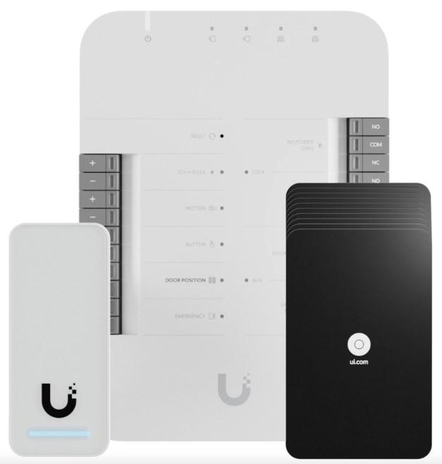 Adgangskontrol system - Ubiquiti G2 Starter Kit, sort/sølv billede