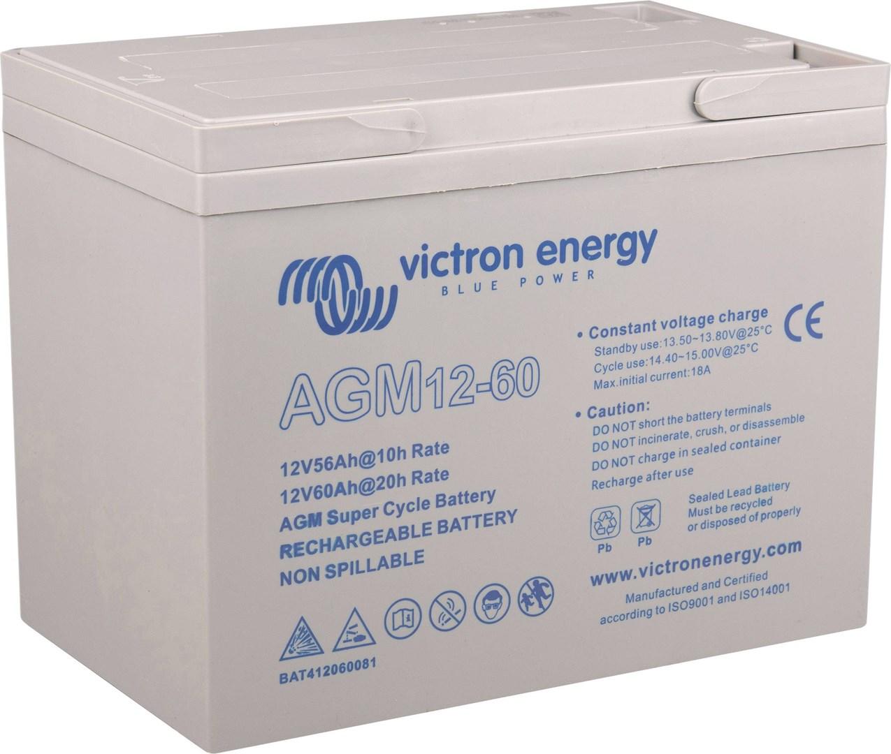 Batteri 12 V AGM12-60 – Victron Energy