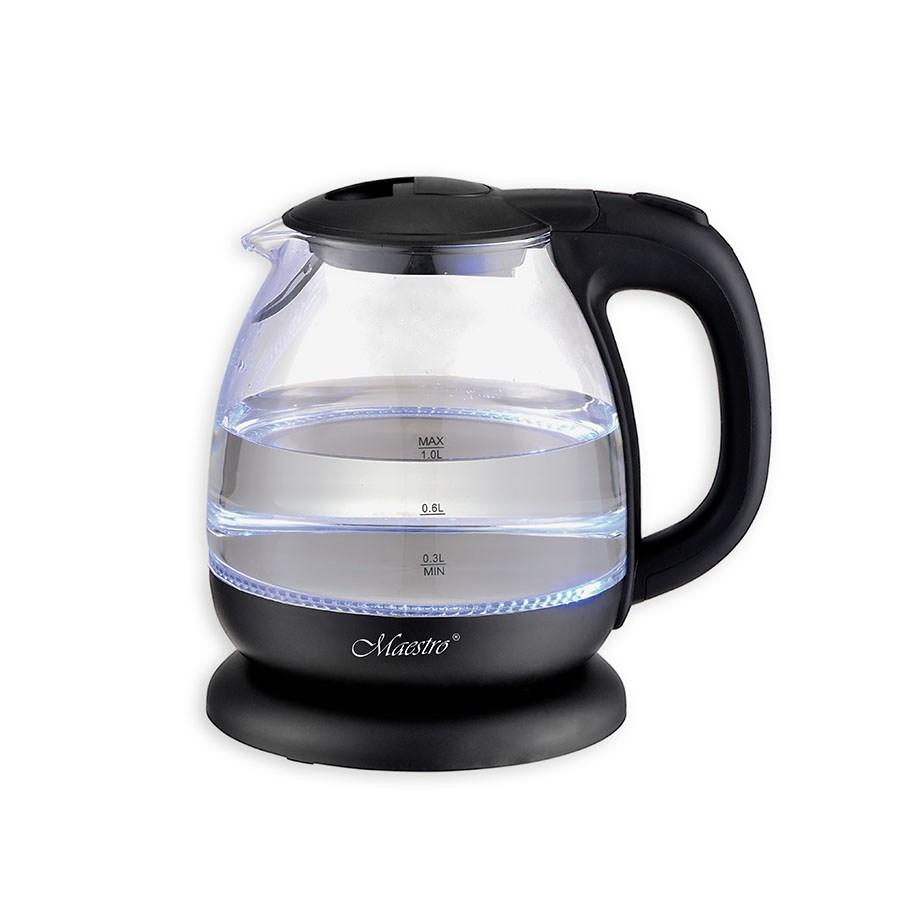Elkedel 1,0 l – Maestro MR-055, 1.100 W, sort