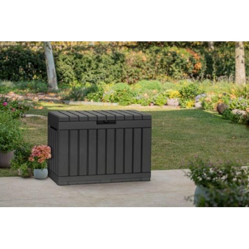Havemøbelboks 190 l – Keter, grafitgrå