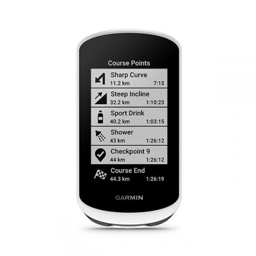 GPS cykelcomputer Garmin Edge Explore 2 – 3" touch, trådløs – sort/hvid