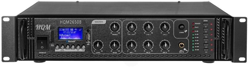 Forstærker til instrumenter HQM HQM2650B med FM/MP3/Bluetooth - 650 W