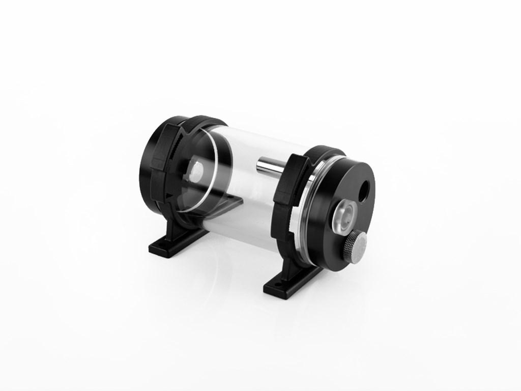 Vandkøling reservoir/vandblok - Bitspower, 120 mm, sort/transparent