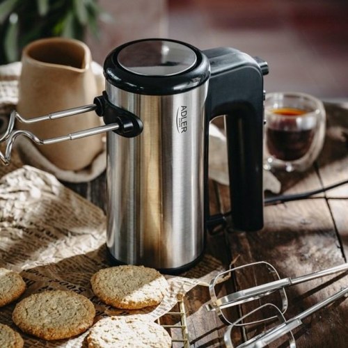 Håndmixer – Adler AD 4232, 900 W, sort/sølv
