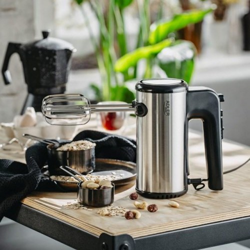 Håndmixer – Adler AD 4232, 900 W, sort/sølv