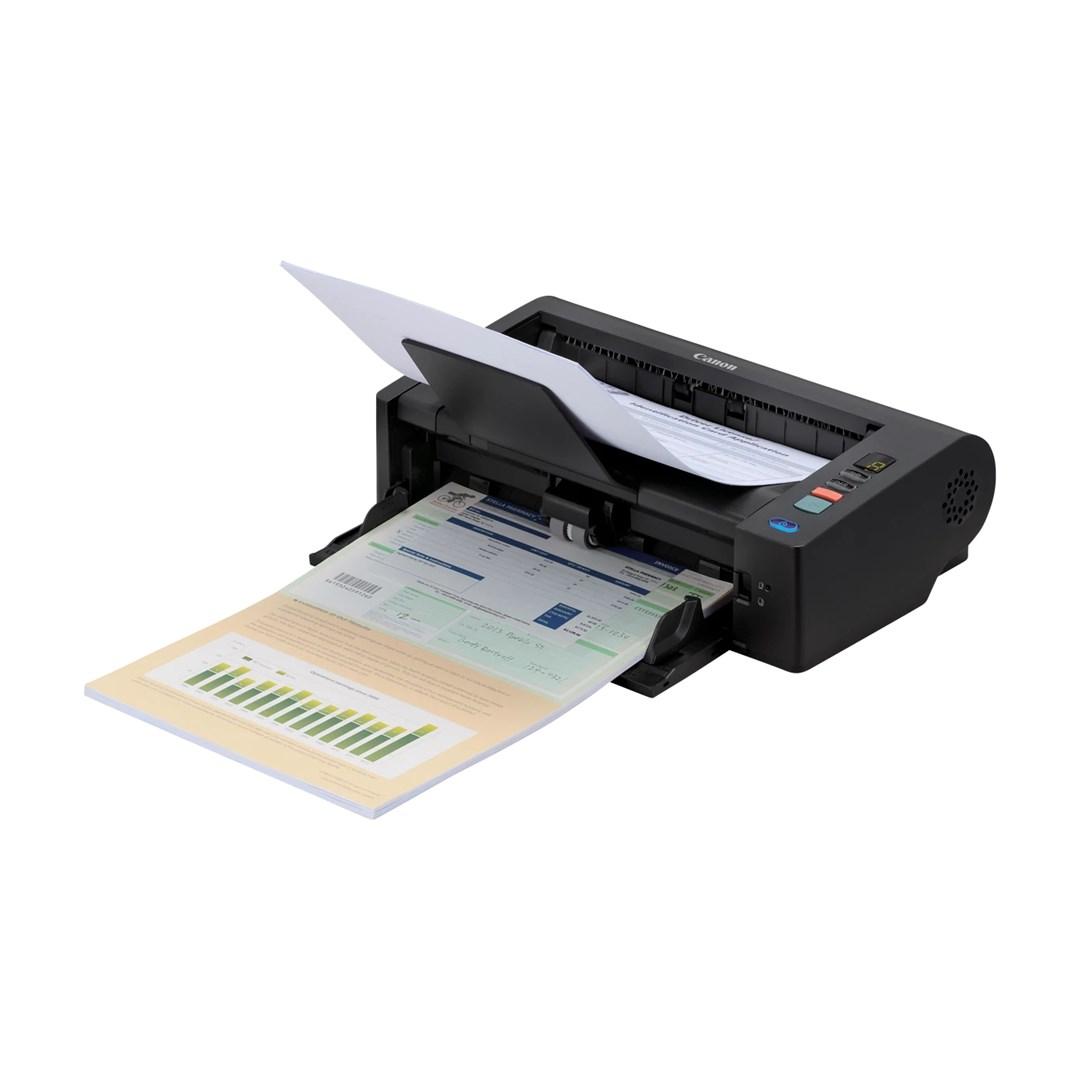 Dokumentscanner Canon imageFORMULA DR-M140II A4, 600 × 600 dpi, sort billede