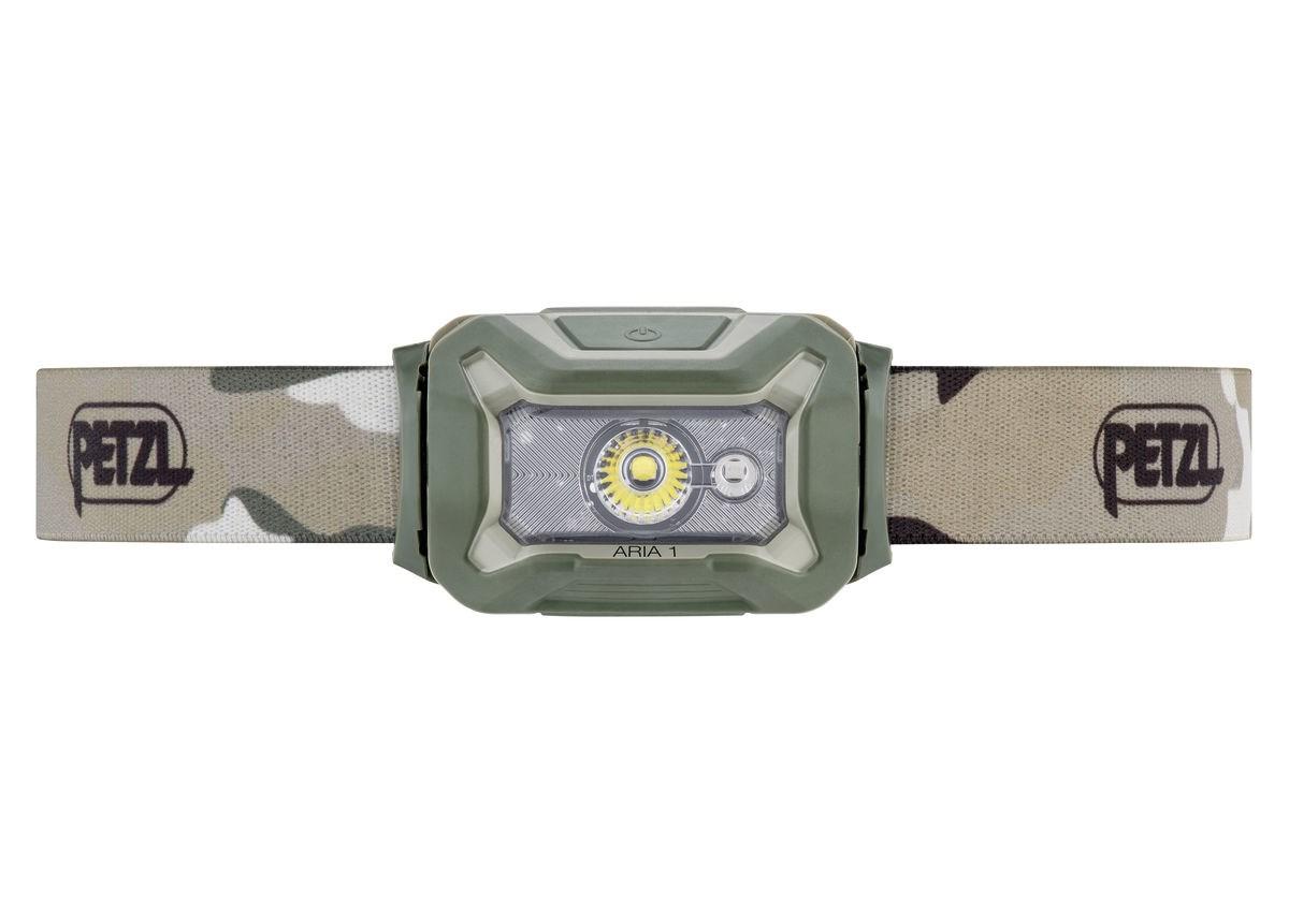 Pandelygte LED - Petzl ARIA 1 RGB, camouflage