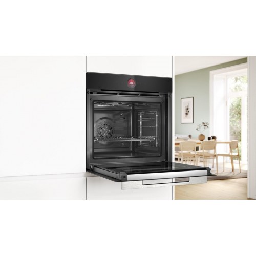 Indbygningsovn Bosch Serie 8 HBG7741B1 – 71 l, sort