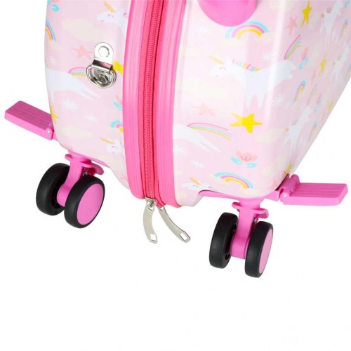 Kuffert til børn med hjul – håndbagage med enhjørning, 30 l