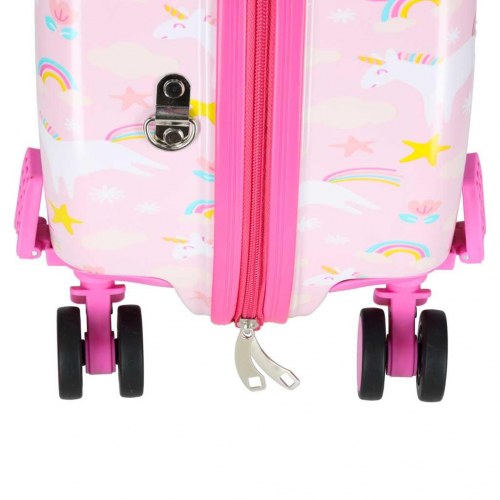 Kuffert til børn med hjul – håndbagage med enhjørning, 30 l