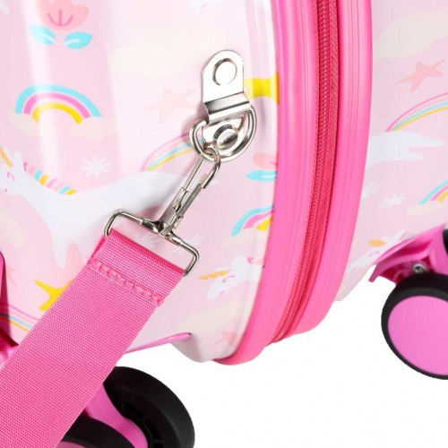 Kuffert til børn med hjul – håndbagage med enhjørning, 30 l