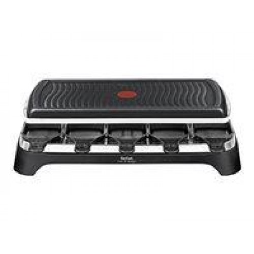 Raclette grill – Tefal RE4588, rustfrit stål/sort, 1.400 W