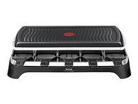 Raclette grill – Tefal RE4588, rustfrit stål/sort, 1.400 W