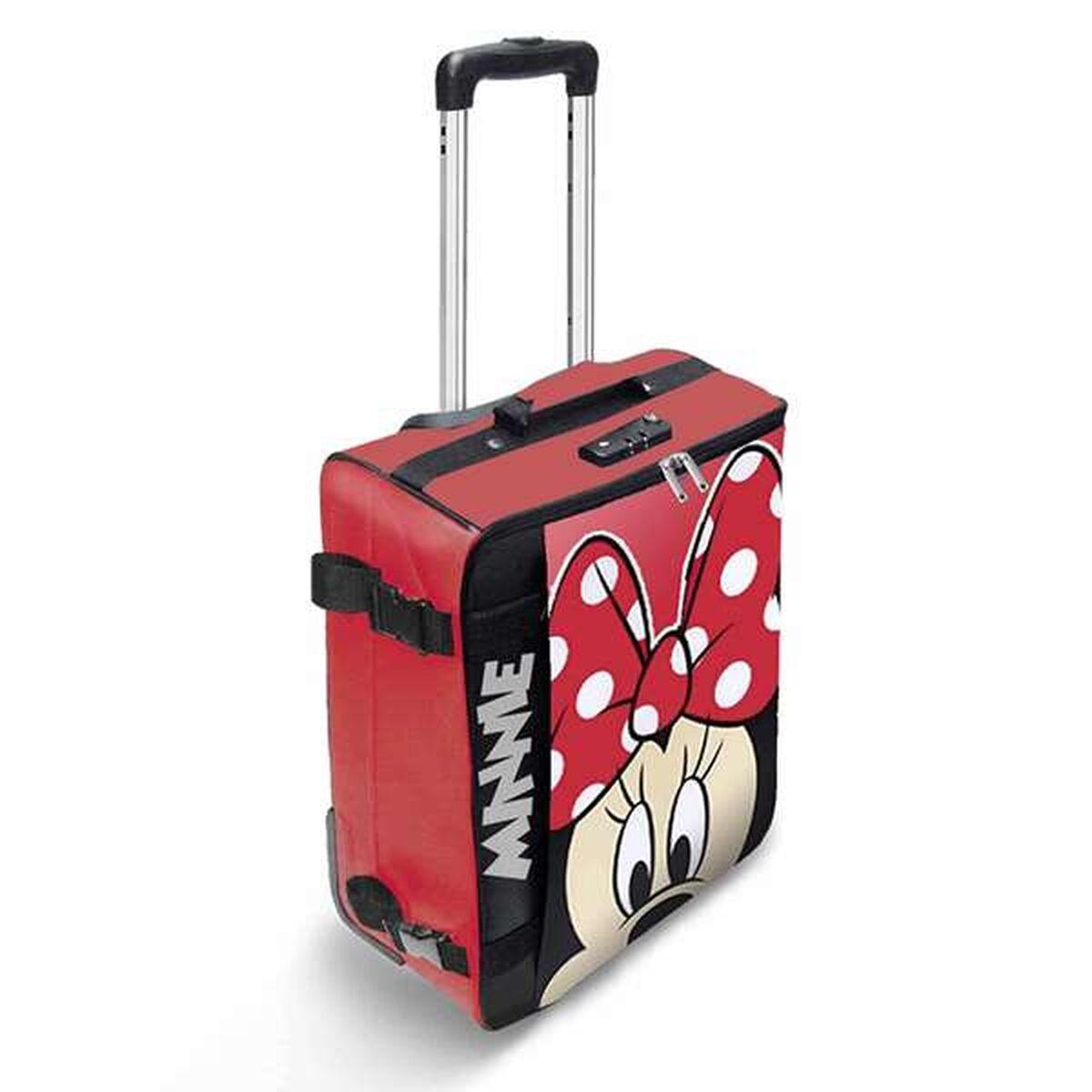 Kabinekuffert Minnie Mouse håndbagage - rød 35 × 20 × 55 cm