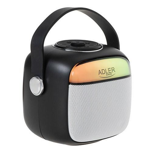 Bluetooth-højtaler med mikrofon Adler AD 1199B – karaoke, SD/USB/AUX