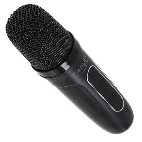 Bluetooth-højtaler med mikrofon Adler AD 1199B – karaoke, SD/USB/AUX