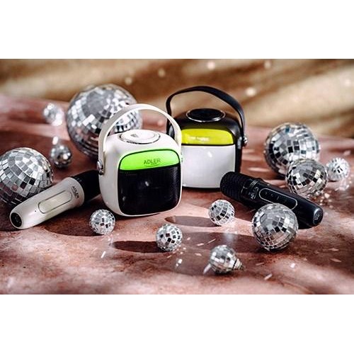 Bluetooth-højtaler med mikrofon Adler AD 1199B – karaoke, SD/USB/AUX