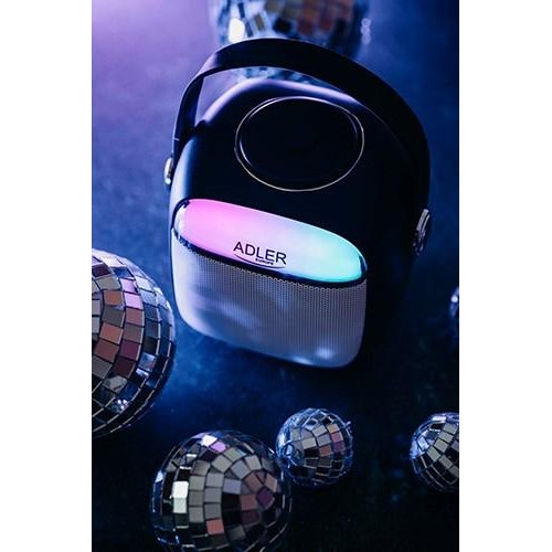 Bluetooth-højtaler med mikrofon Adler AD 1199B – karaoke, SD/USB/AUX