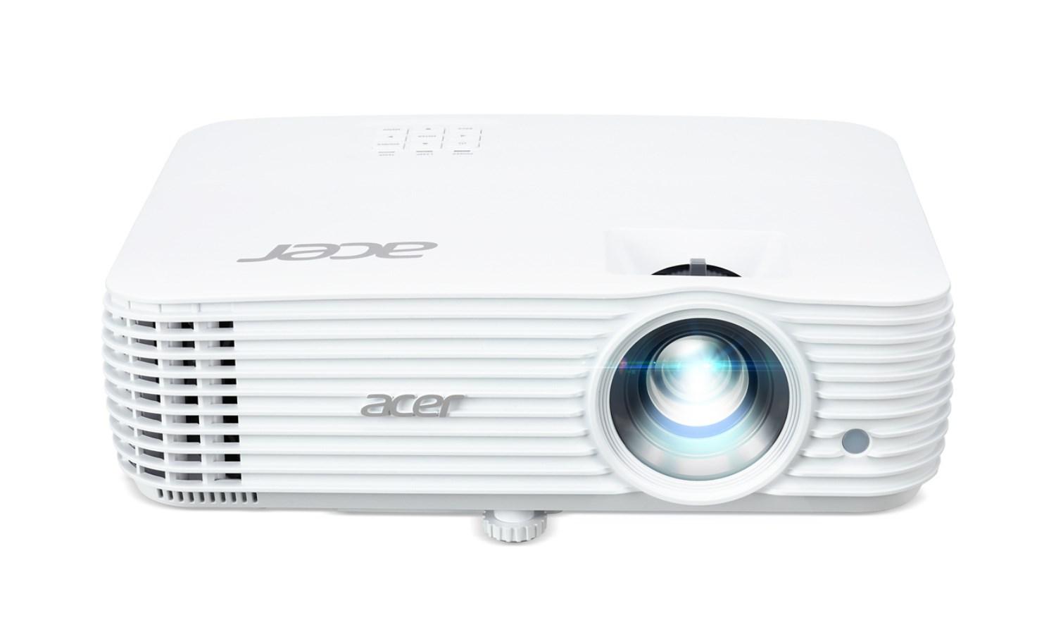 Projektor til hjem og kontor – Acer X1526, 1080p DLP, 4.000 ANSI lumen, hvid billede