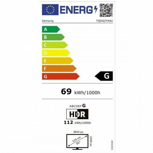 Smart TV Samsung 50" QLED 4K Ultra HD HDR (TQ50Q7F)