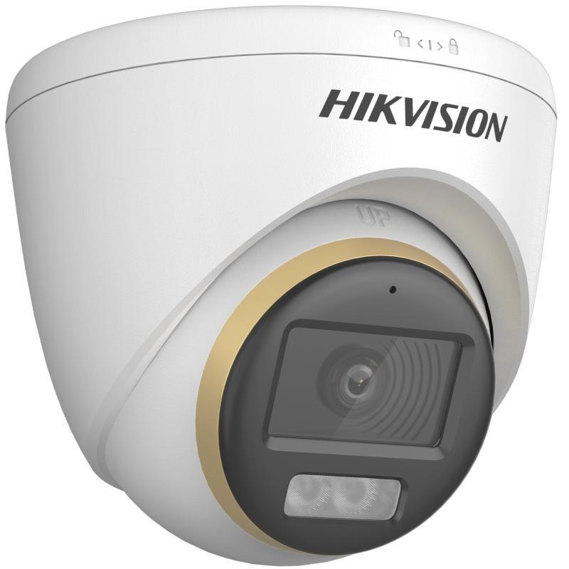 Overvågningskamera Hikvision Turbo HD ColorVu DS-2CE72DF3T-LFS 2,8 mm dome, 1080p, inde/ude, loftmontering