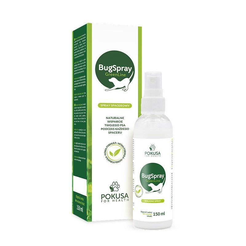 Insektspray til hunde - Pokusa GreenLine BugSpray 150 ml