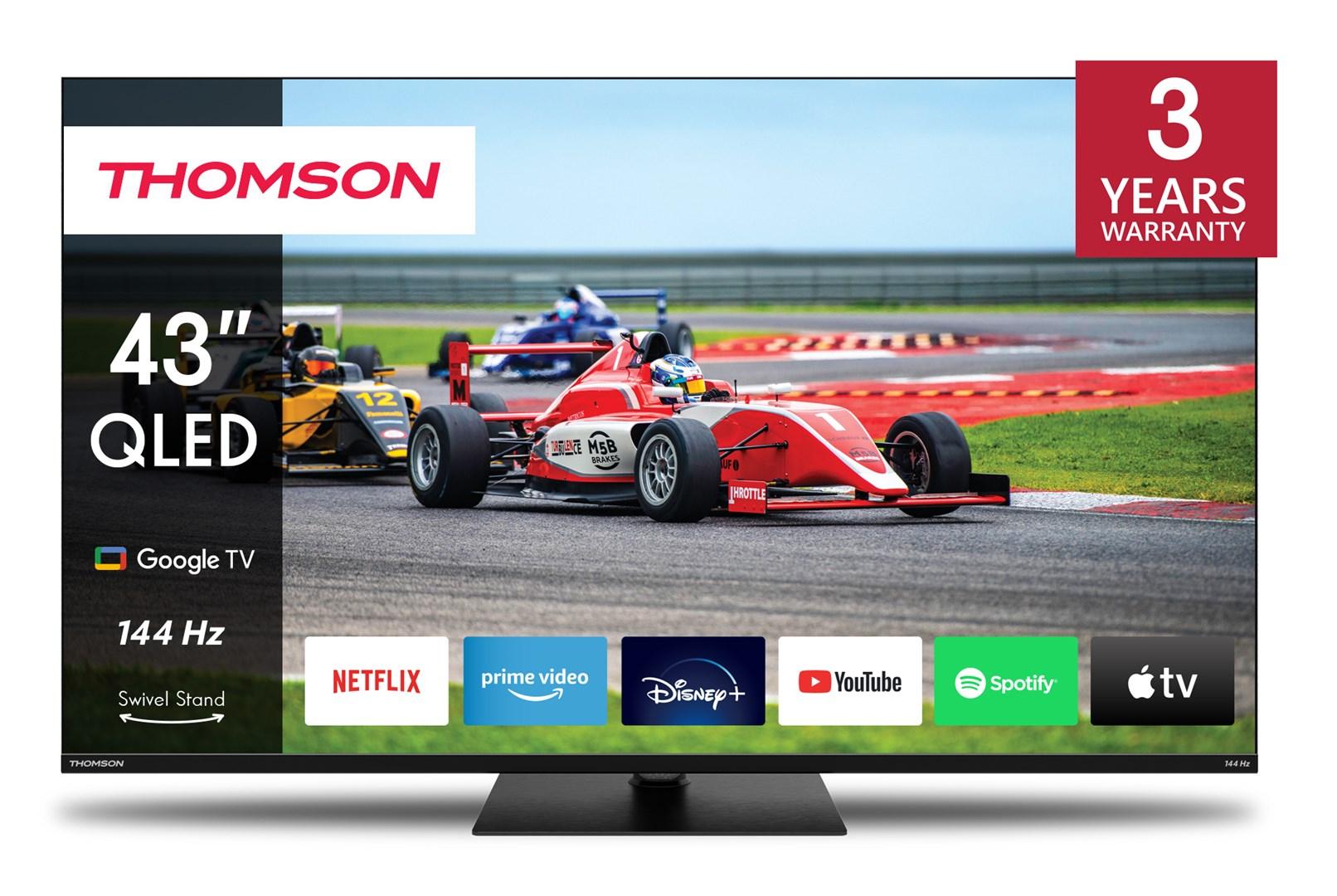 4K QLED TV 43" Thomson Google TV (43QG7C14)