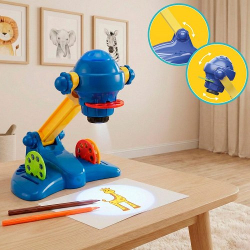 Tegnesæt - projektor og tilbehør (18 dele)