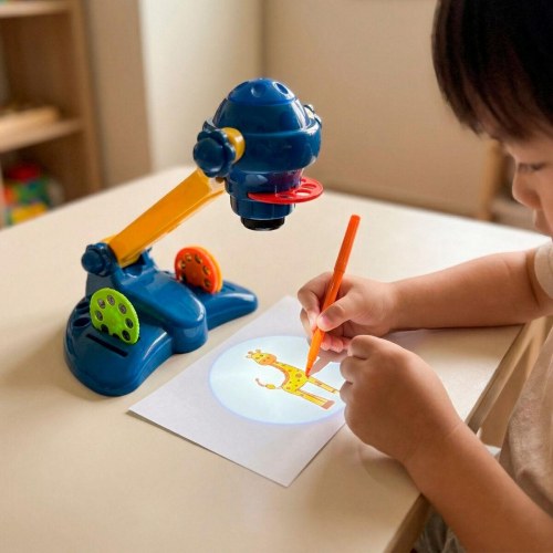 Tegnesæt - projektor og tilbehør (18 dele)