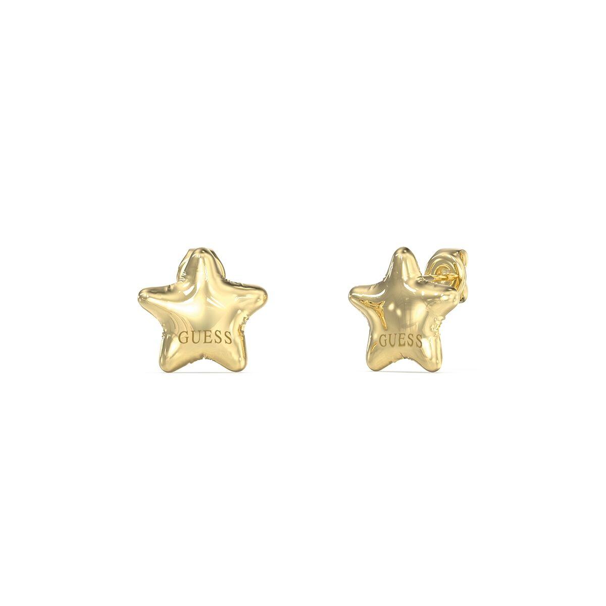 Øreringe til kvinder Guess - stjerne studs, gylden