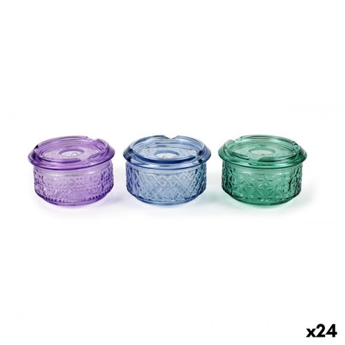 Askebæger glas Confortime 11,4 × 11,4 × 7,4 cm - 24 stk.