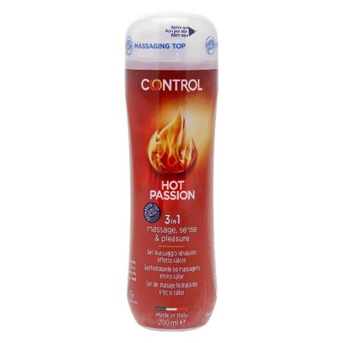 Massagegel - Control Hot Passion 200 ml
