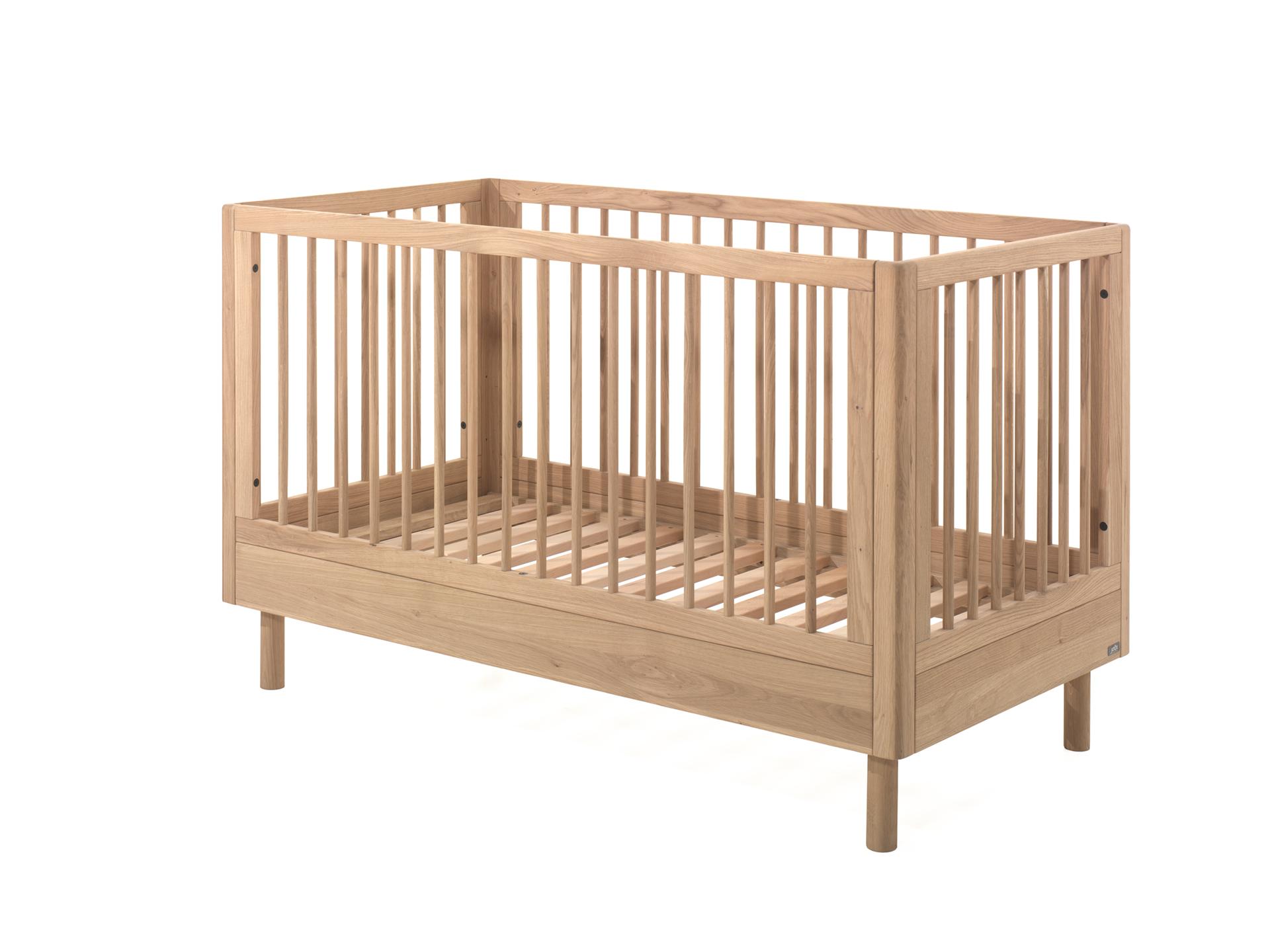 Tremmeseng i eg 70 × 140 cm - Forrest Oak