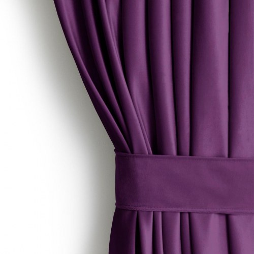 Mørklægningsgardin fløjl 140x270 violet – AmeliaHome