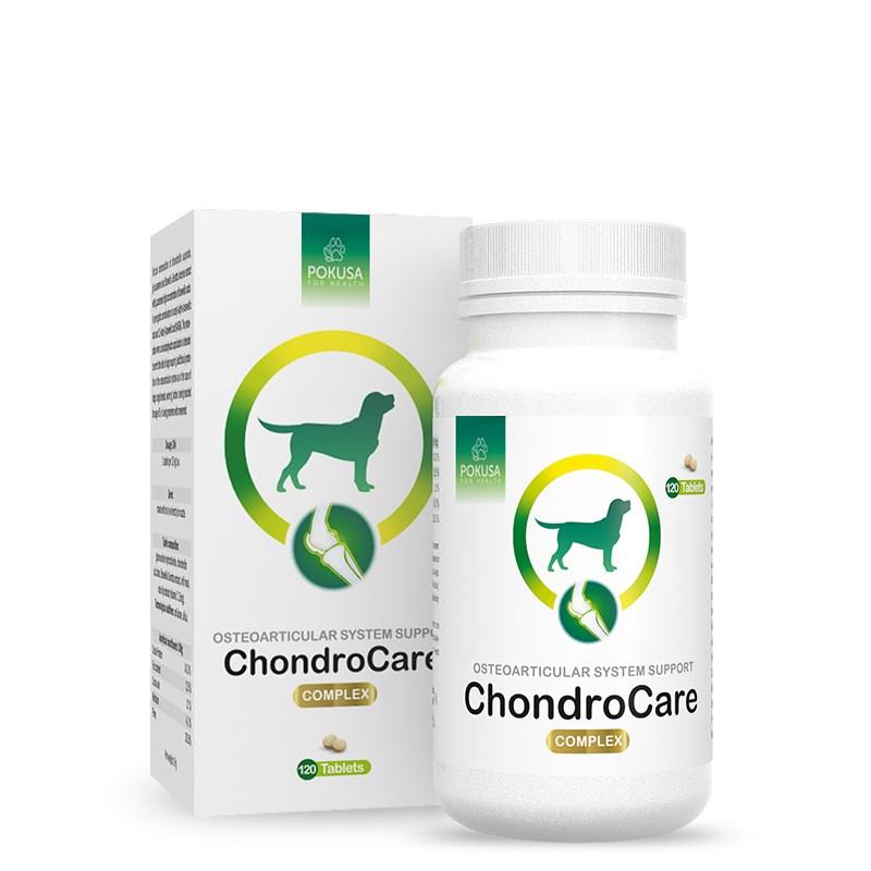 Kosttilskud til hunde POKUSA ChondroCare TABS - 120 tabletter