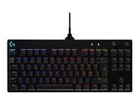 Gaming tastatur Logitech G Pro - mekanisk RGB, USB, Pan Nordic
