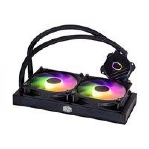 CPU vandkøler Cooler Master MasterLiquid Lite 240L Core ARGB 120 mm - sort