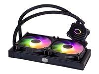 CPU vandkøler Cooler Master MasterLiquid Lite 240L Core ARGB 120 mm - sort