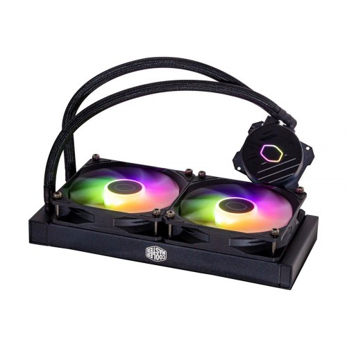 CPU vandkøler Cooler Master MasterLiquid Lite 240L Core ARGB 120 mm - sort