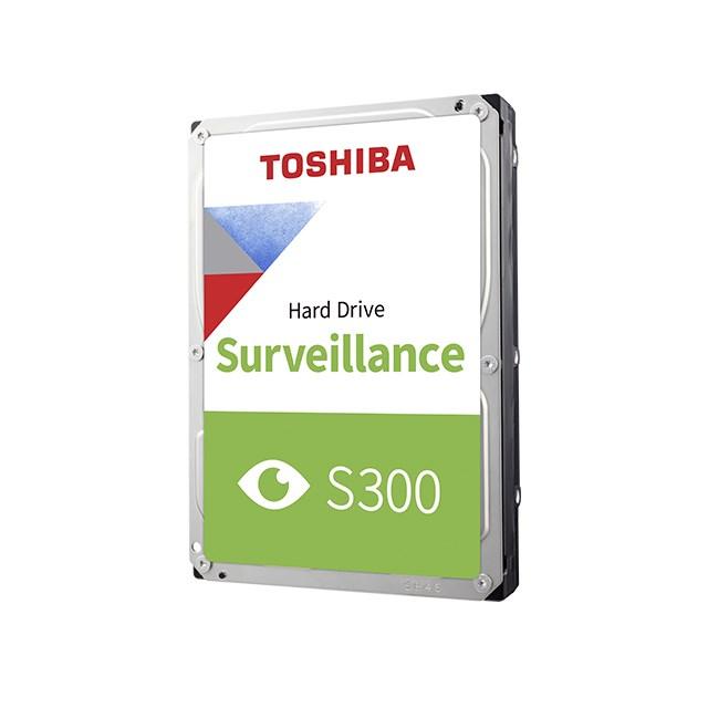 Harddisk Toshiba S300 6 TB 5400 rpm 3,5" SATA - til overvågning billede
