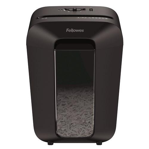 Makulator Fellowes Powershred LX70, krydssnit, sort, 18 l, 11 ark, P-4