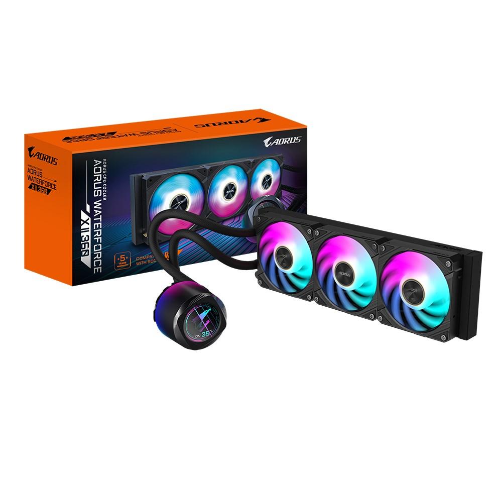 Vandkøling 360 mm - Gigabyte AORUS Waterforce X II billede