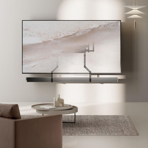 Soundbar vægbeslag Aisens SPK04U-377 - justerbart, sort