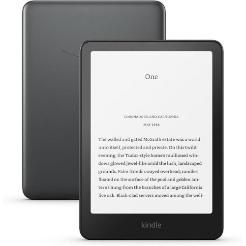 E-bogslæser Kindle Paperwhite Signature Edition 7" 32 GB Wi‑Fi – sort/metallic