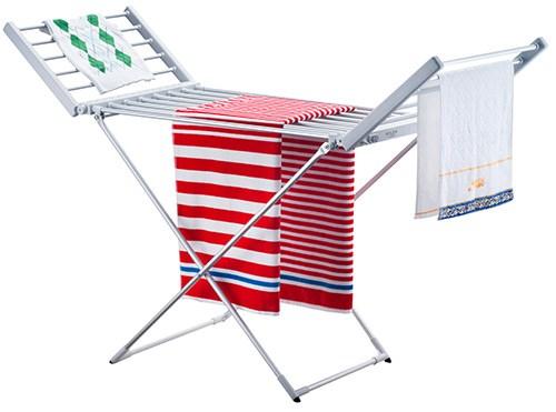 Adler Foldable electric clothes drying rack AD 7821 220 W Silver/White IP22