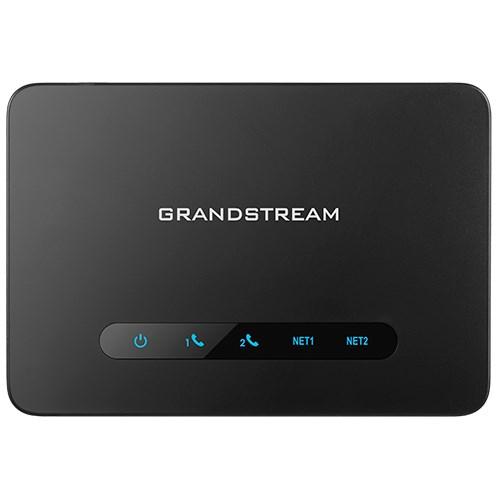 VoIP adapter Grandstream HT812 v2 - 2× RJ-11, 2× RJ-45 billede