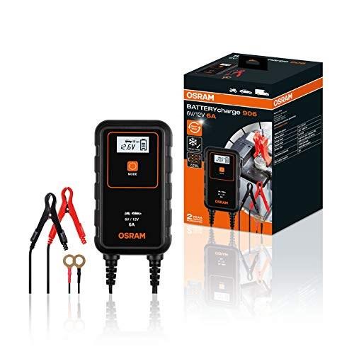 Batterioplader 6/12V 6A - OSRAM billede